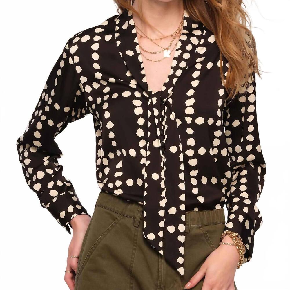 NEW HEARTLOOM juniper dressy top in dot